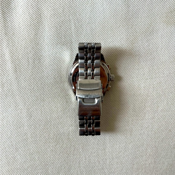 Michael Kors Chronograph Stainless Steel Bracelet Watch - Picture 5 of 5
